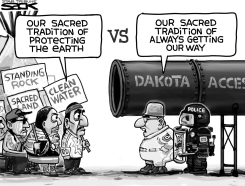 STANDING ROCK by Steve Sack