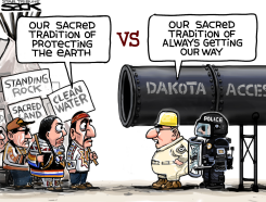 STANDING ROCK  by Steve Sack