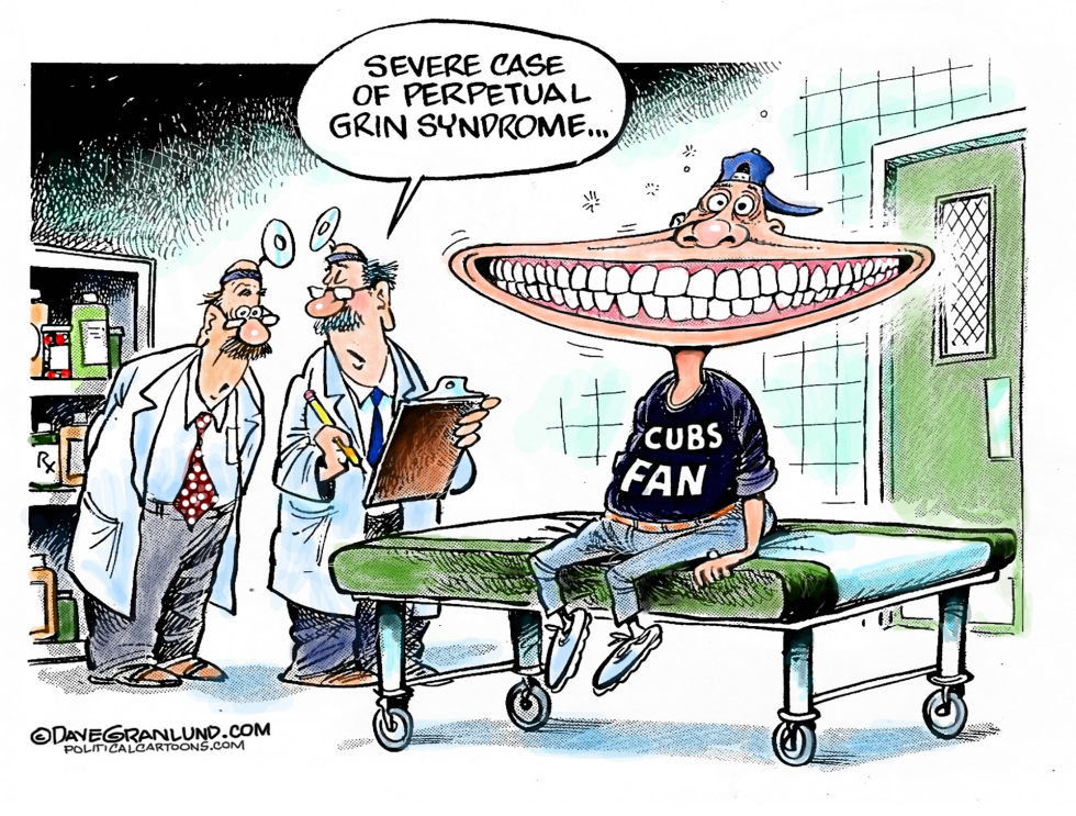  CUBS FAN 2016  by Dave Granlund