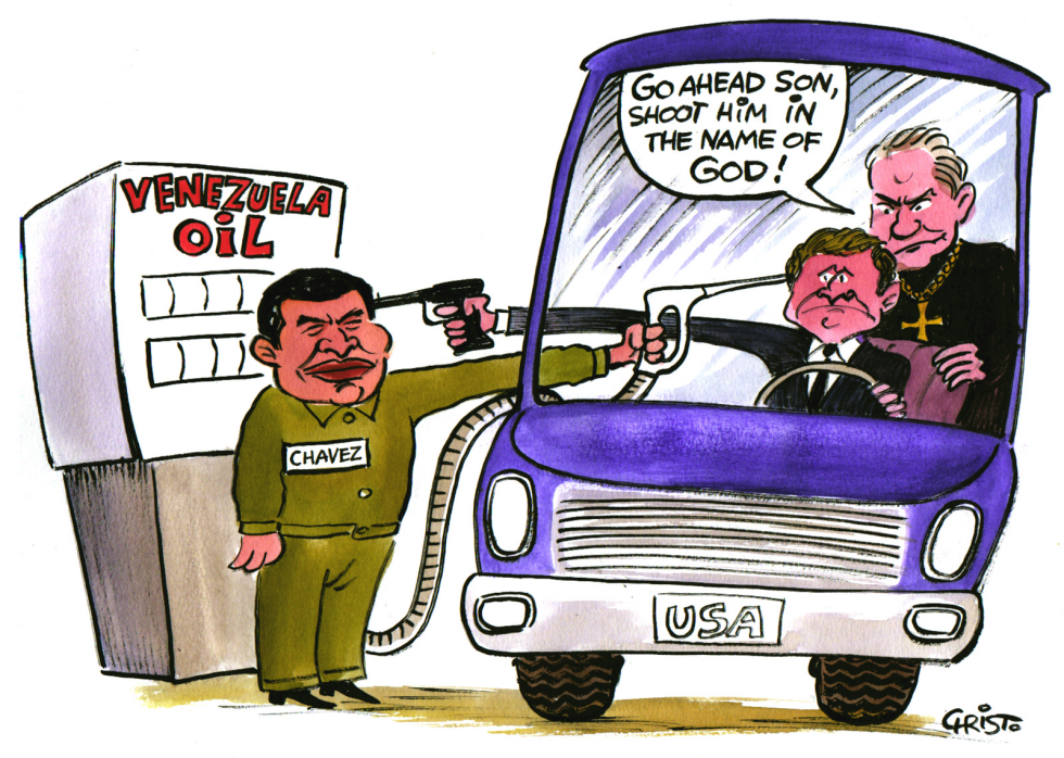 Pat Robertson - the Backseat Driver - COLOR