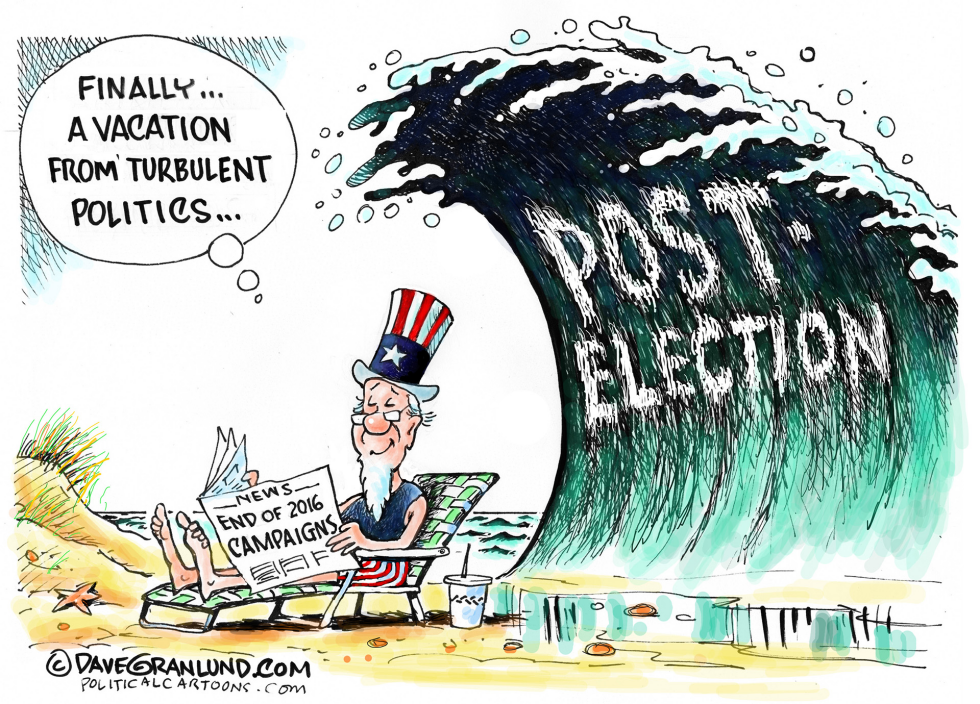  POST ELECTION 2016 by Dave Granlund