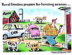 HUNTING SEASON READY  by Dave Granlund
