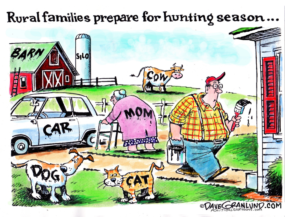  HUNTING SEASON READY by Dave Granlund