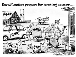 HUNTING SEASON READY by Dave Granlund