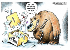 RUSSIA AND US ELECTION  by Dave Granlund