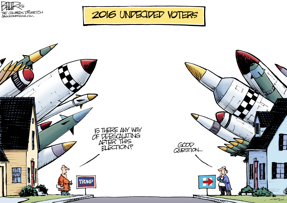  UNDECIDEDS by Nate Beeler