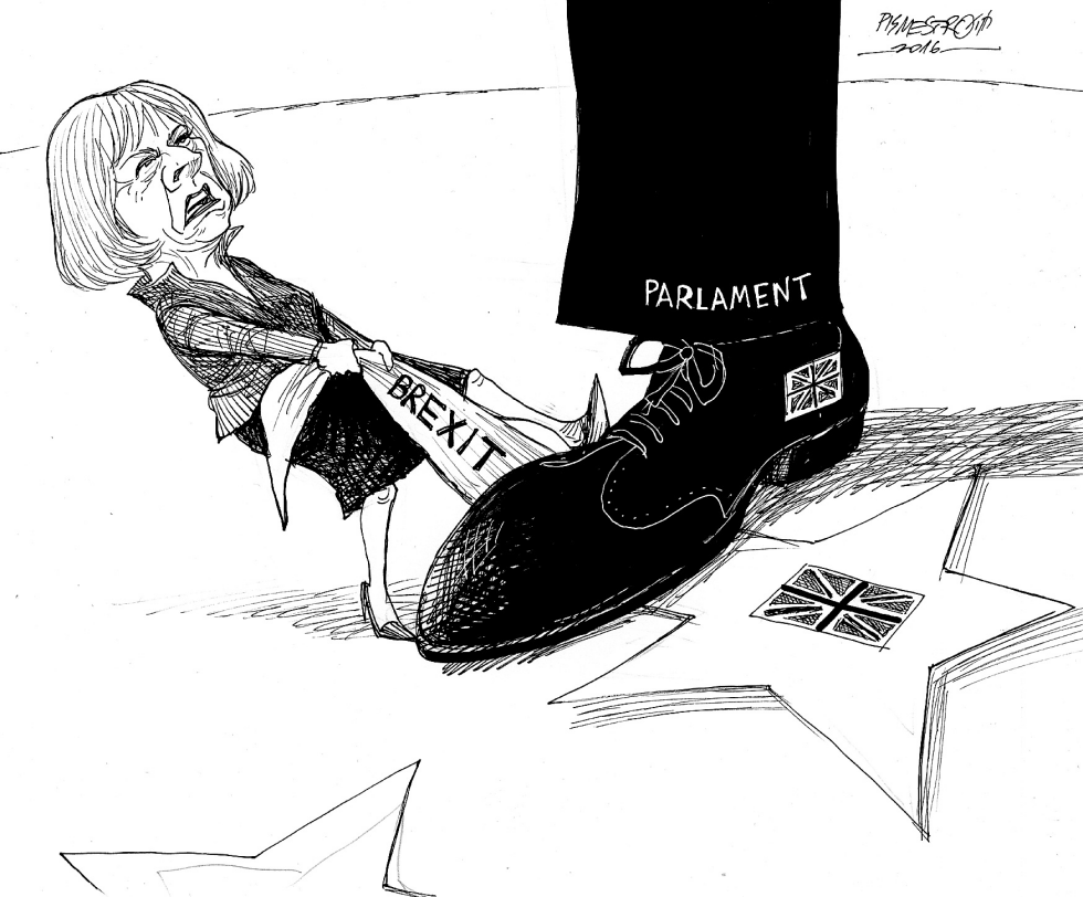 Big foot on Brexit