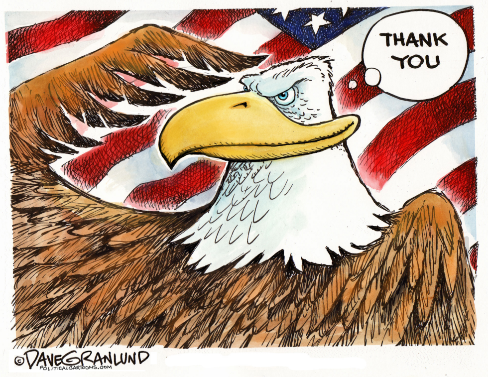 Veterans Day Eagle COLOR