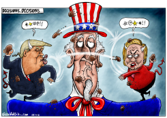 DECISION TIME FOR AMERICA by Brian Adcock