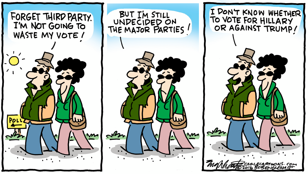  STILL UNDECIDED by Bob Englehart