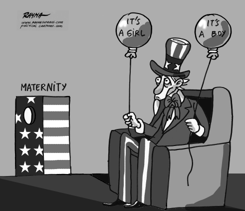 ELECTIONS USA 2016 BW by Rayma Suprani
