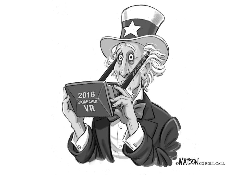 Uncle Sam Relives Nasty 2016 Election Campaign in Virtual Reality