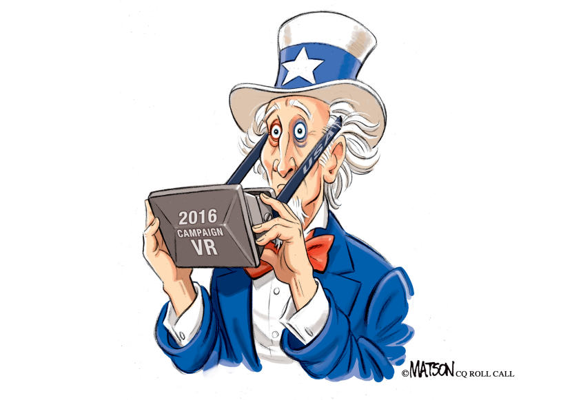 Uncle Sam Relives Nasty 2016 Election Campaign in Virtual Reality-COLOR