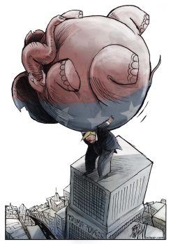 EL DíA QUE TRUMP PERDIó by Angel Boligan