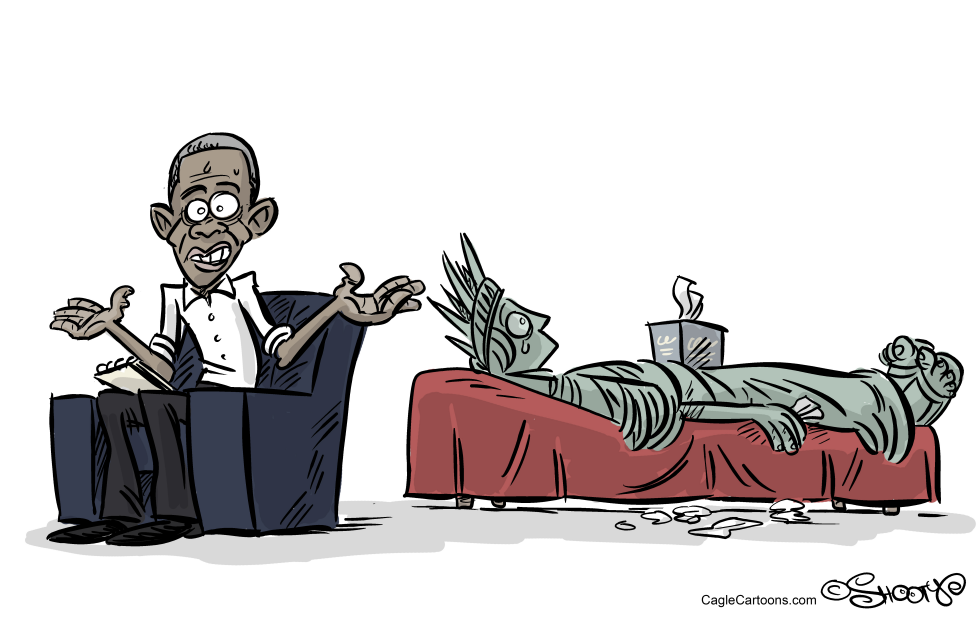 Pobre Libertad y Obama
