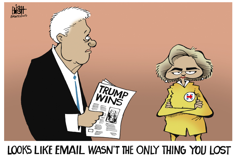 HILLARY LOSES AGAIN, COLOR