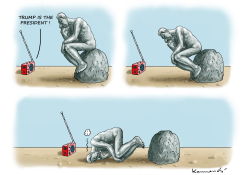TRUMP IS THE PRESIDENT by Marian Kamensky