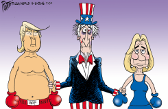 BOXING MATCH by Bruce Plante
