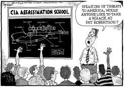 ROBERTSON CIA SCHOOL by Bob Englehart