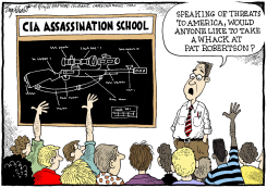 ROBERTSON CIA SCHOOL  by Bob Englehart