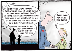 REMEMBRANCE DAY by Ingrid Rice