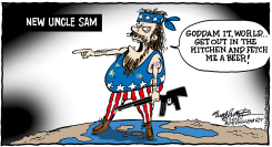 NEW UNCLESAM  by Bob Englehart