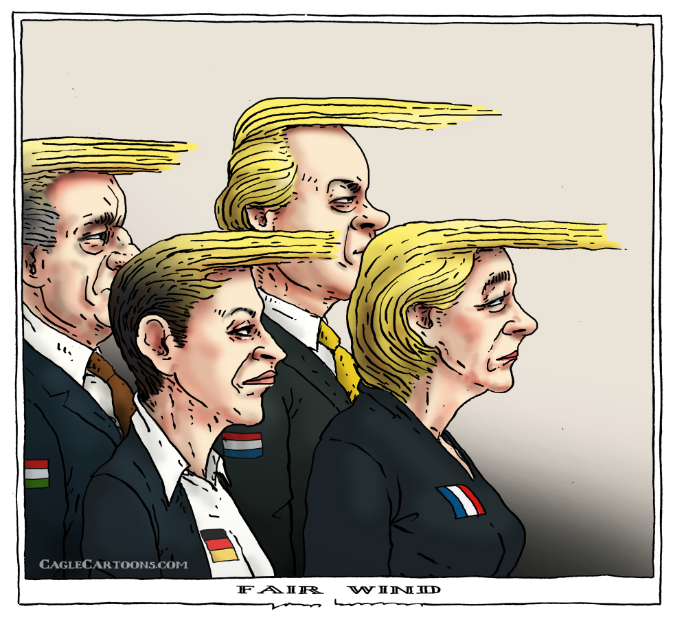  TRUMP BLOWS by Joep Bertrams