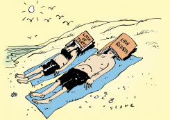 LAWYERS AT THE BEACH by Chris Slane