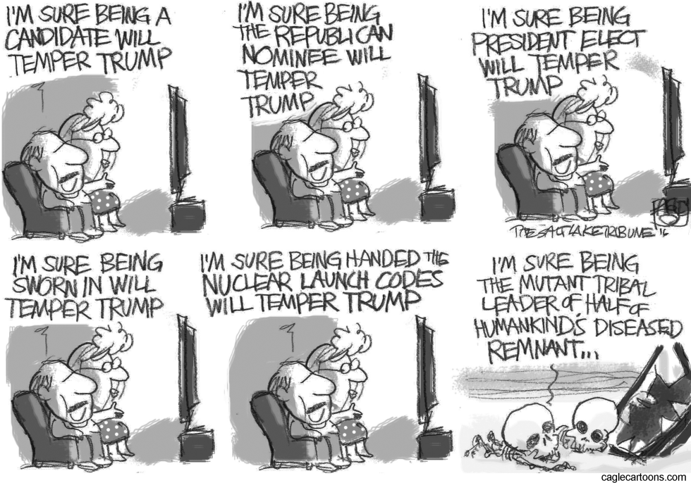 Trumpocalypse BW