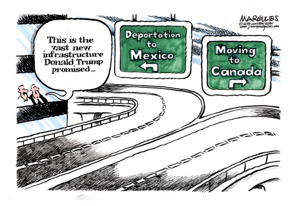 Trump Infrastructure project color