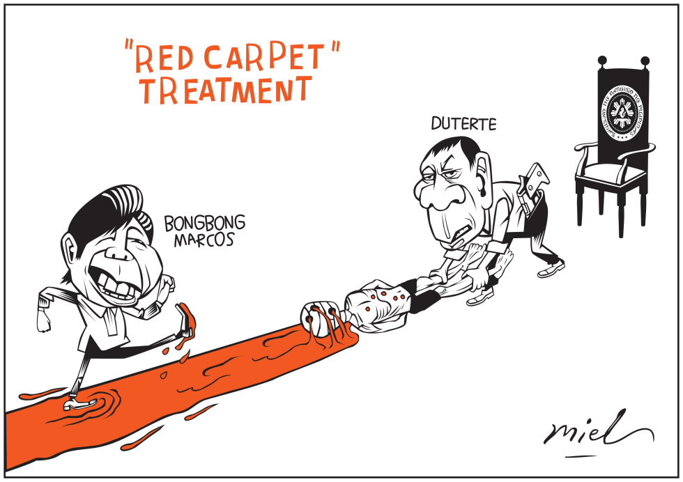 Duterte Red Carpet