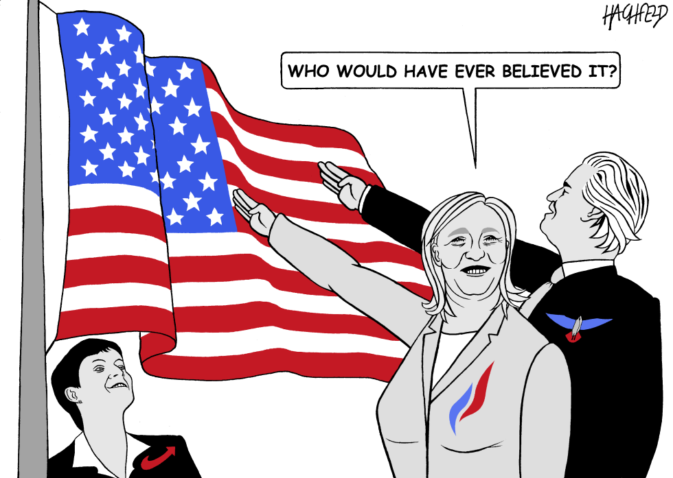 European rightists for Trump