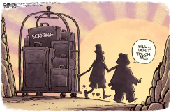 CLINTON SUNSET  by Rick McKee
