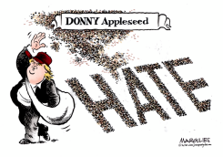 TRUMP SPREADS HATE by Jimmy Margulies