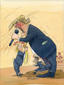 ELEPHANT TRUMP by Pierre Ballouhey