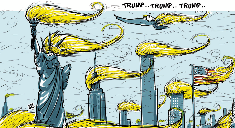  TRUMP TRUMP TRUMP by Emad Hajjaj