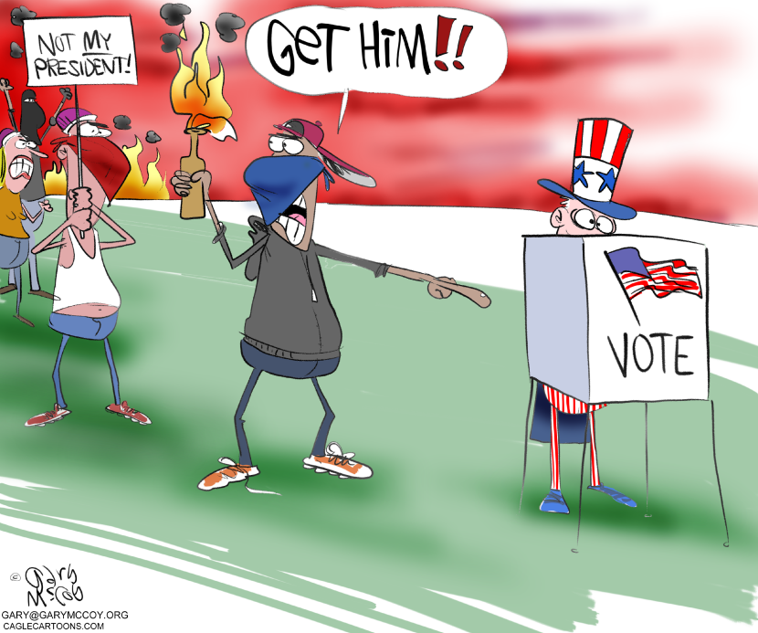 Rioters Against Voting