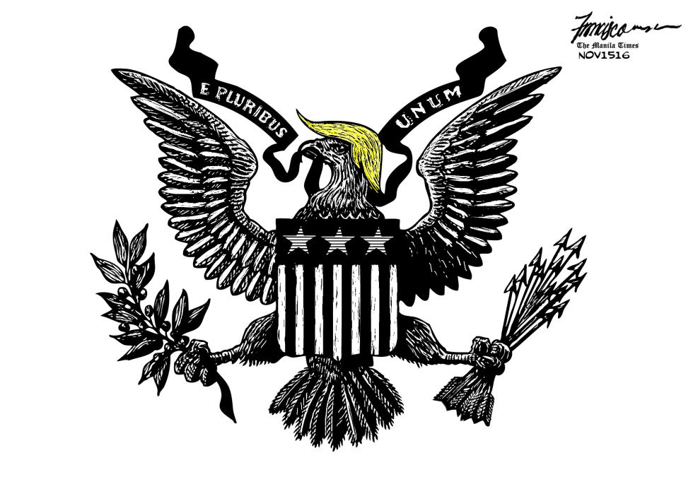 'Bald' eagle no more
