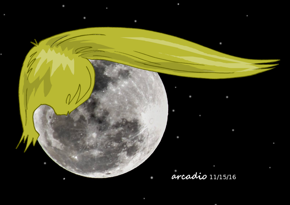 The big moon/La gran luna