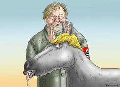THE HORSE WISPERER STEPHEN BANNON GOEBBELS by Marian Kamensky