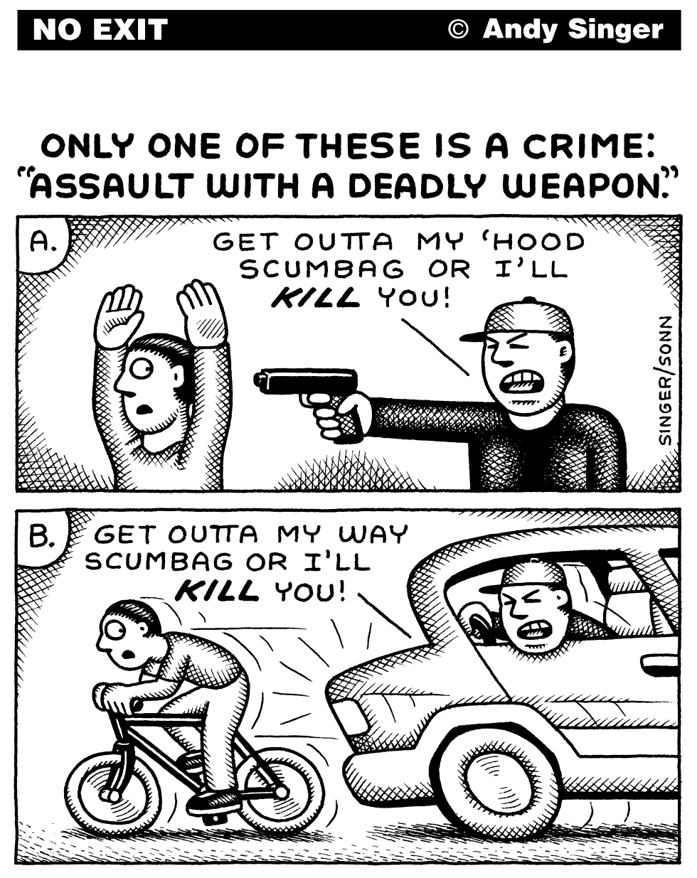 Cars are Deadly Weapons