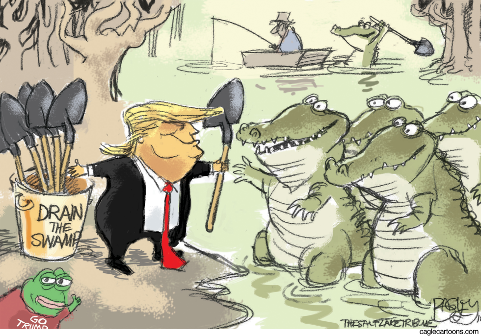  SWAMP THING by Pat Bagley