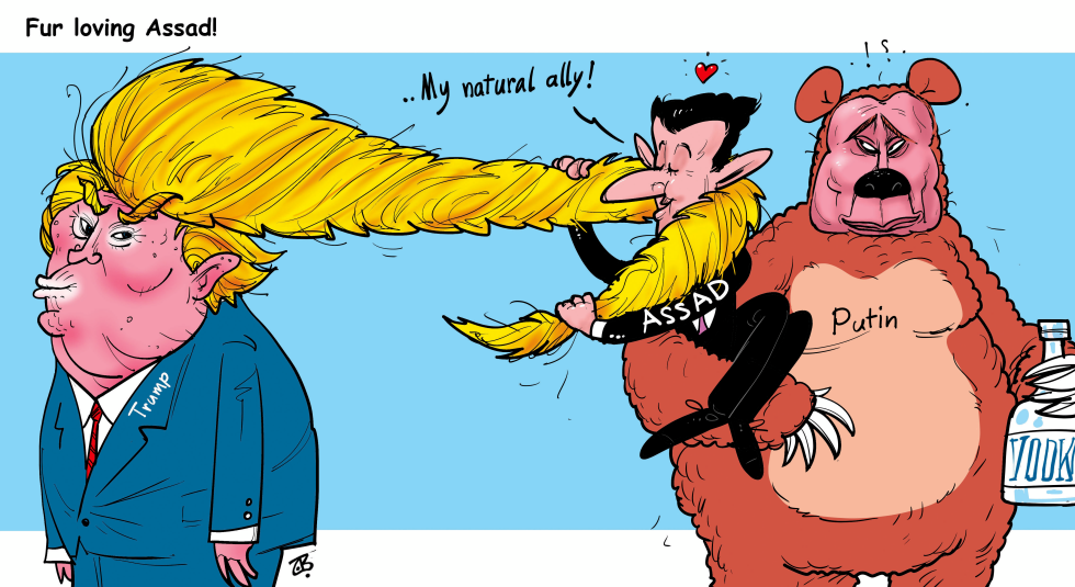 Fur loving Assad