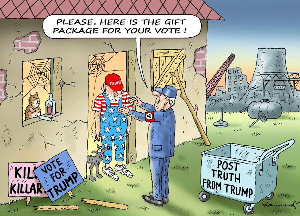 The word of the year is the POST TRUTH