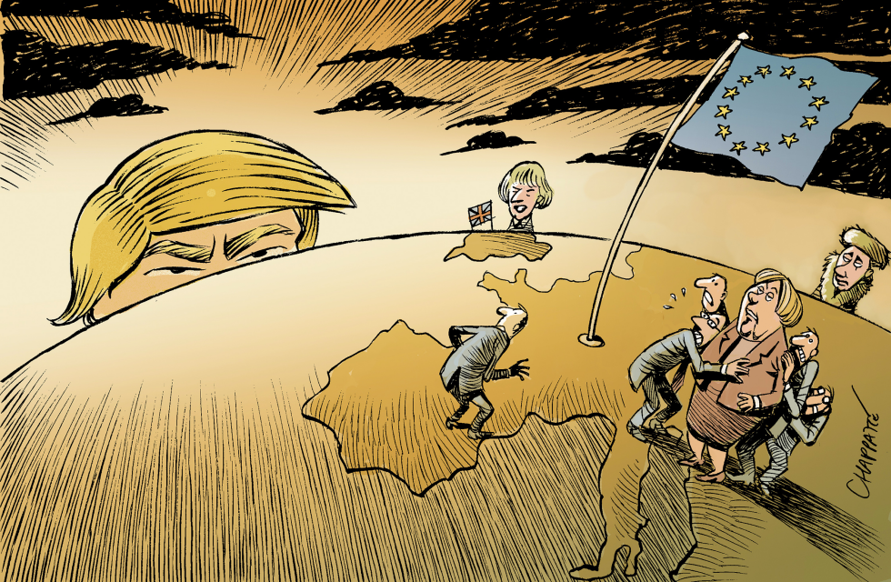  DAWN OF THE TRUMP ERA by Patrick Chappatte