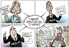 DIDN'T EXPECT IT by Joe Heller