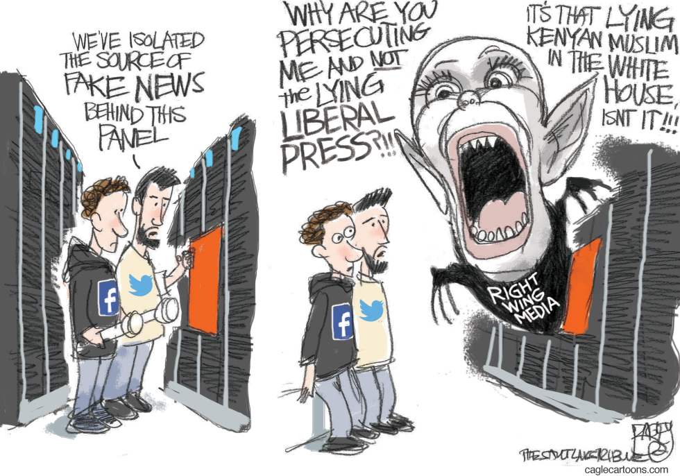  FAKE NEWS by Pat Bagley