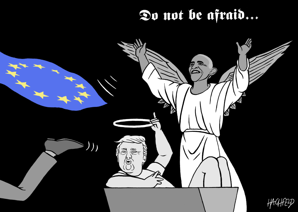 Obama on tour in Europe