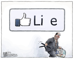FAKE NEWS  by Adam Zyglis