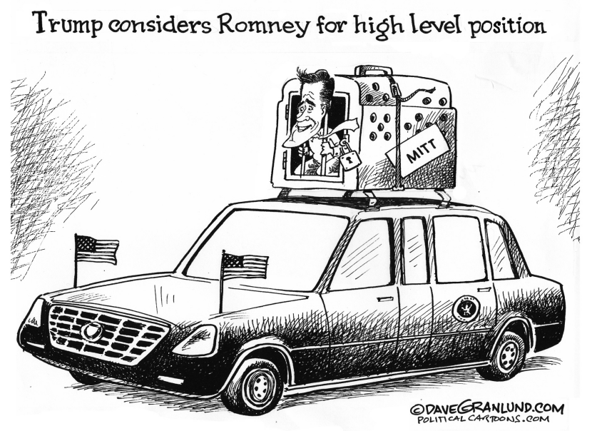Trump considers Romney